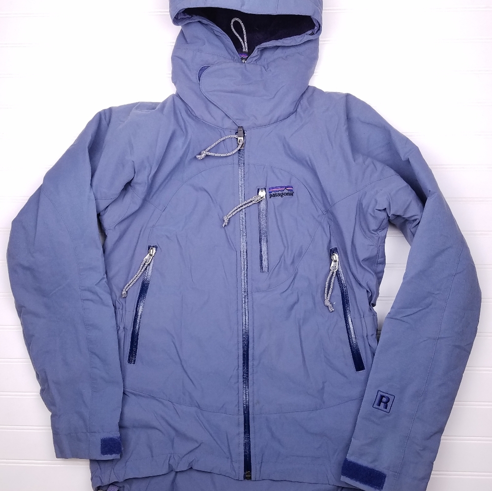 Patagonia vintage Sherpa lined rain jacket xs